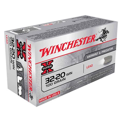 .32-20 Winchester Caliber Ammo