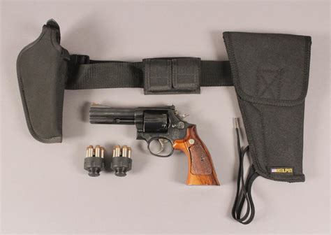 A selection of.357 Mag pistol accessories