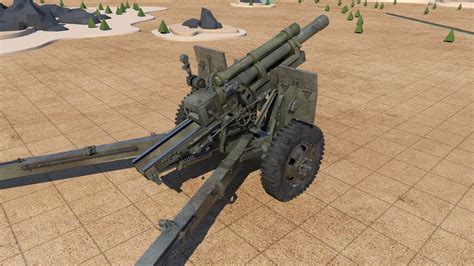 105 mm Cannon in action