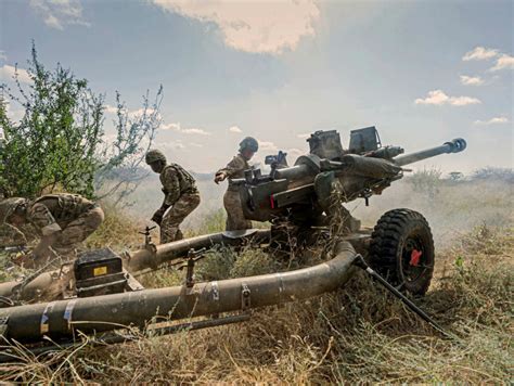 105 mm Light Gun in action