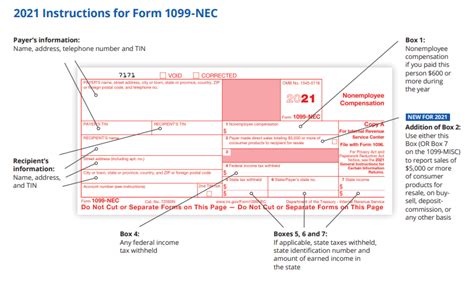 1099 Form Instructions