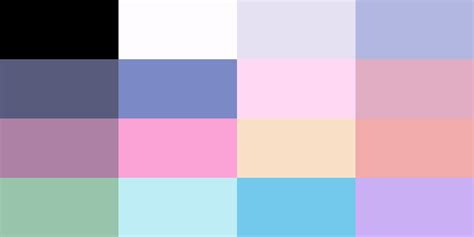 16-color palette example