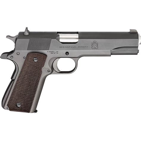 The M1911 pistol, designed by John Browning, was adopted by the US military in 1911