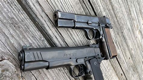 1911 and Hi Power design history comparison