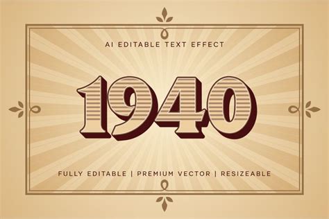 1940s Typography and Graphics