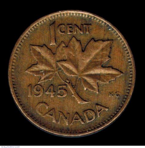 1945 Canadian Penny Values