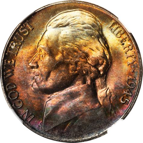 1945 P Nickel Image 1