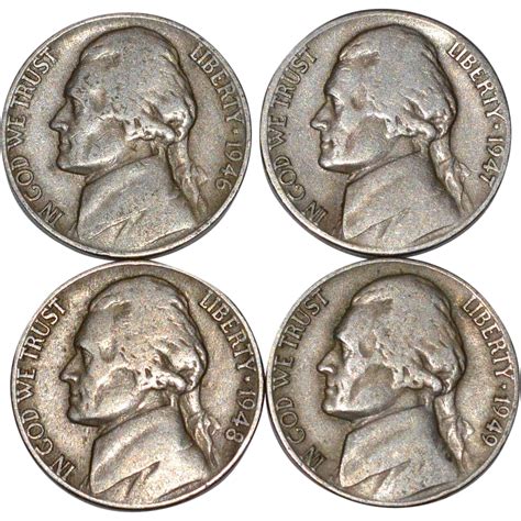 1949 Nickel Image 4