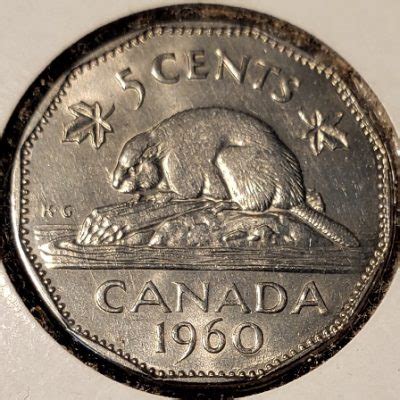 1960 Canadian Nickel Design