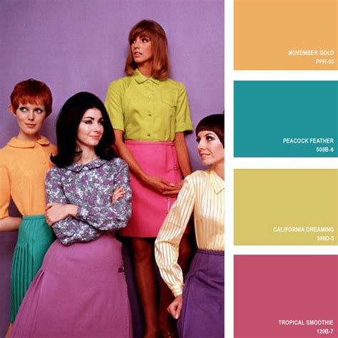 1960s Color Palette Inspiration 1