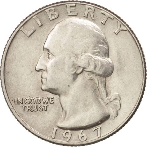 The design of the 1967 US quarter