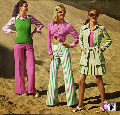 Fashion colors of the 1970s