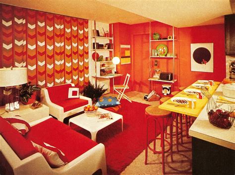 1970s Interior Design Color Palette