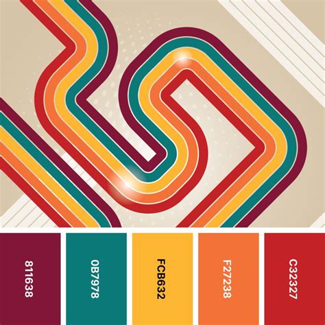 1970s Patterns Color Palette