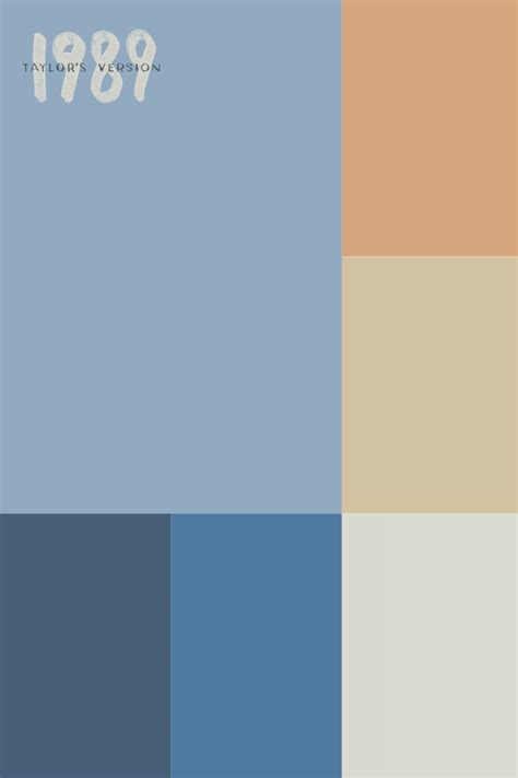 1989 Palette Color Scheme