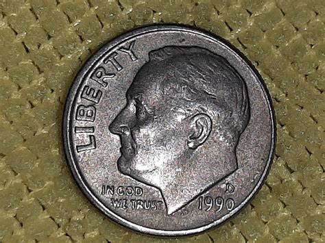 1990 Dime Error