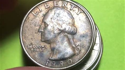 1990 Double Die Dime Error