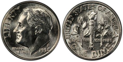 1994 P Dime Edge