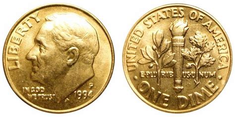 1994 P Dime Grading Services