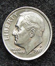 1997 P Dime Certified Coin