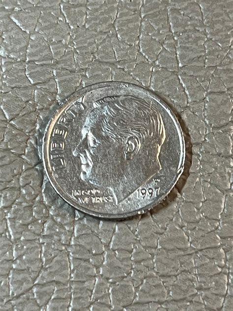 1997 P Dime Error Coin