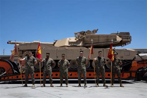 1st Tank Battalion Marines training