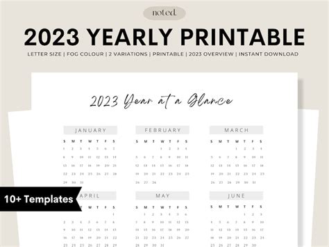 2023 Calendar Productivity