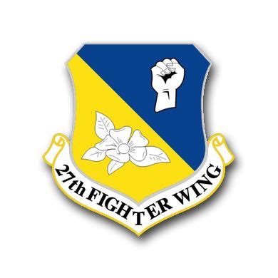 27th Fighter Wing Patch