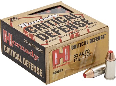 32 ACP Self-Defense Ammunition