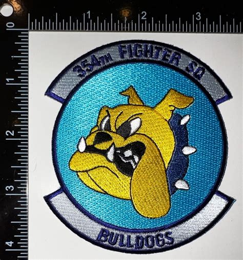 354th Fighter Wing - Bulldog Patch