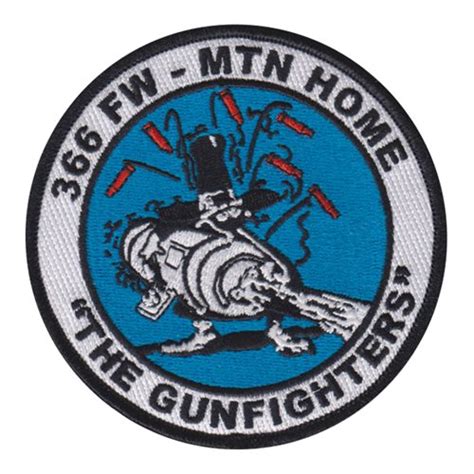 366th Fighter Wing - Gunfighters Patch