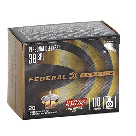 Federal Personal Defense.38 Special ammo