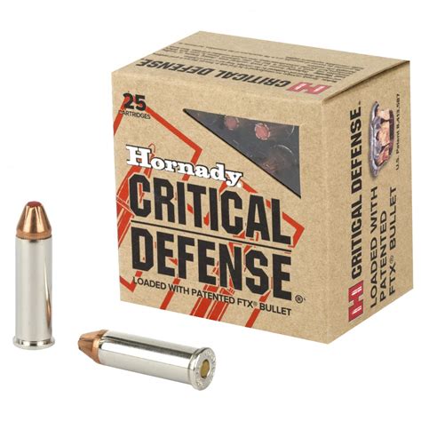 Hornady Critical Defense.38 Special ammo