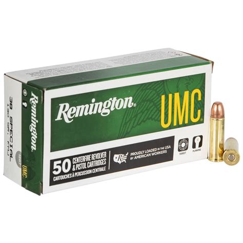 Remington UMC.38 Special ammo