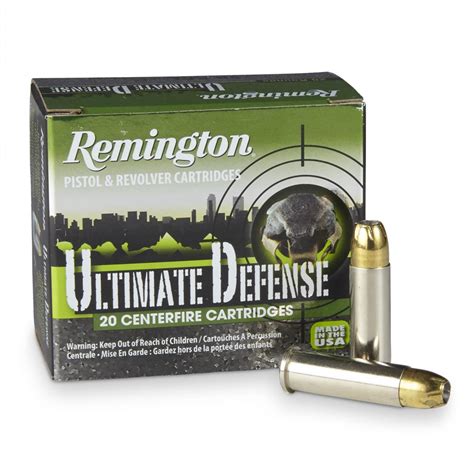 Remington Ultimate Defense.38 Special ammo