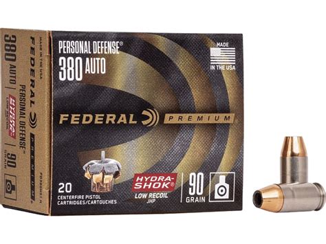 380 ACP recoil