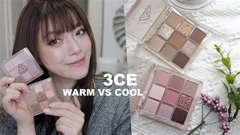 3CE Eyeshadow Palette Vs