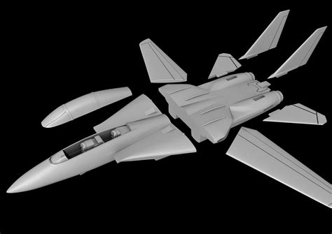 3D printing F14 Tomcat