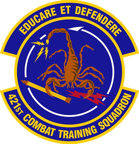 421st Fighter Squadron training