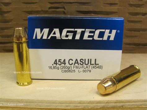 454 Casull Cartridge