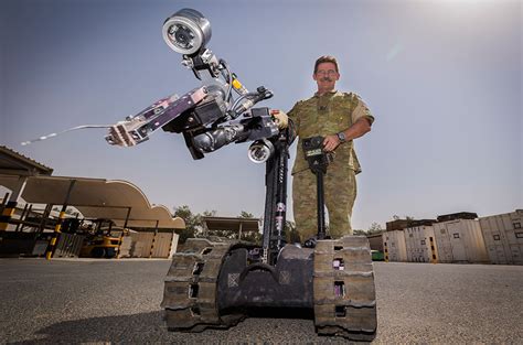 4th Engineer Battalion Explosive Ordnance Disposal Robots