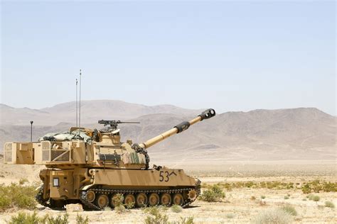 4th BCT M109 Paladin Howitzers