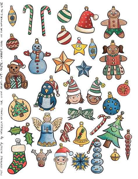 5 Free Christmas Print Ideas