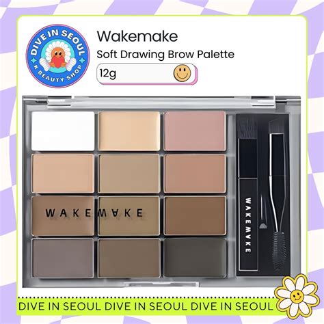 5 Brow Styles With Wakemake Brow Palette