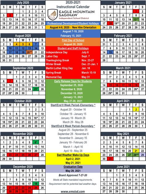 5 EMS ISD Calendar Image 3