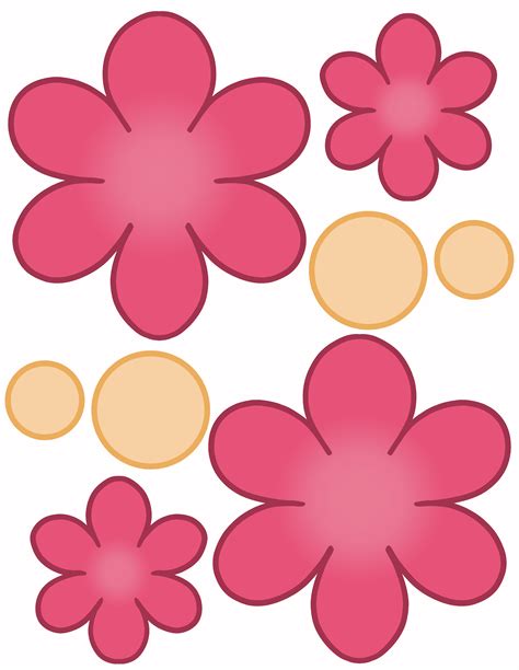 5 free flower printables to download