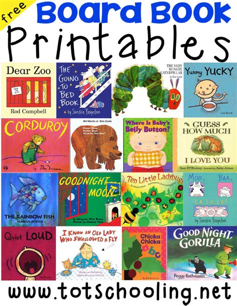 5 Free Printable Books