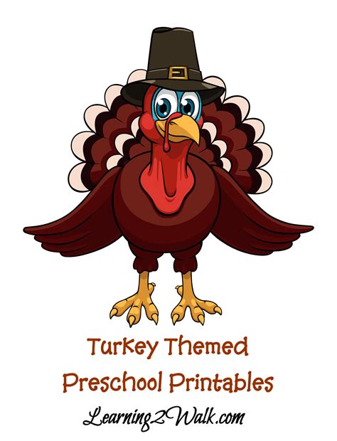 5 Free Turkey Printables