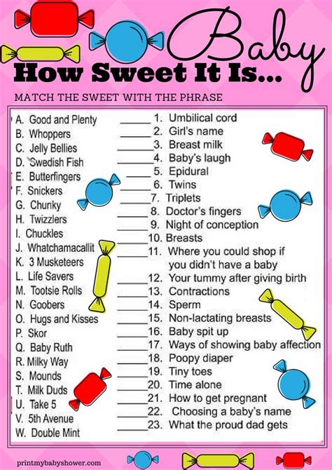 5 Fun Baby Shower Games