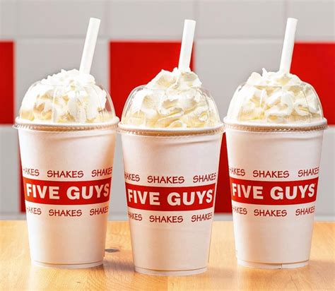 5 Guys Milkshake